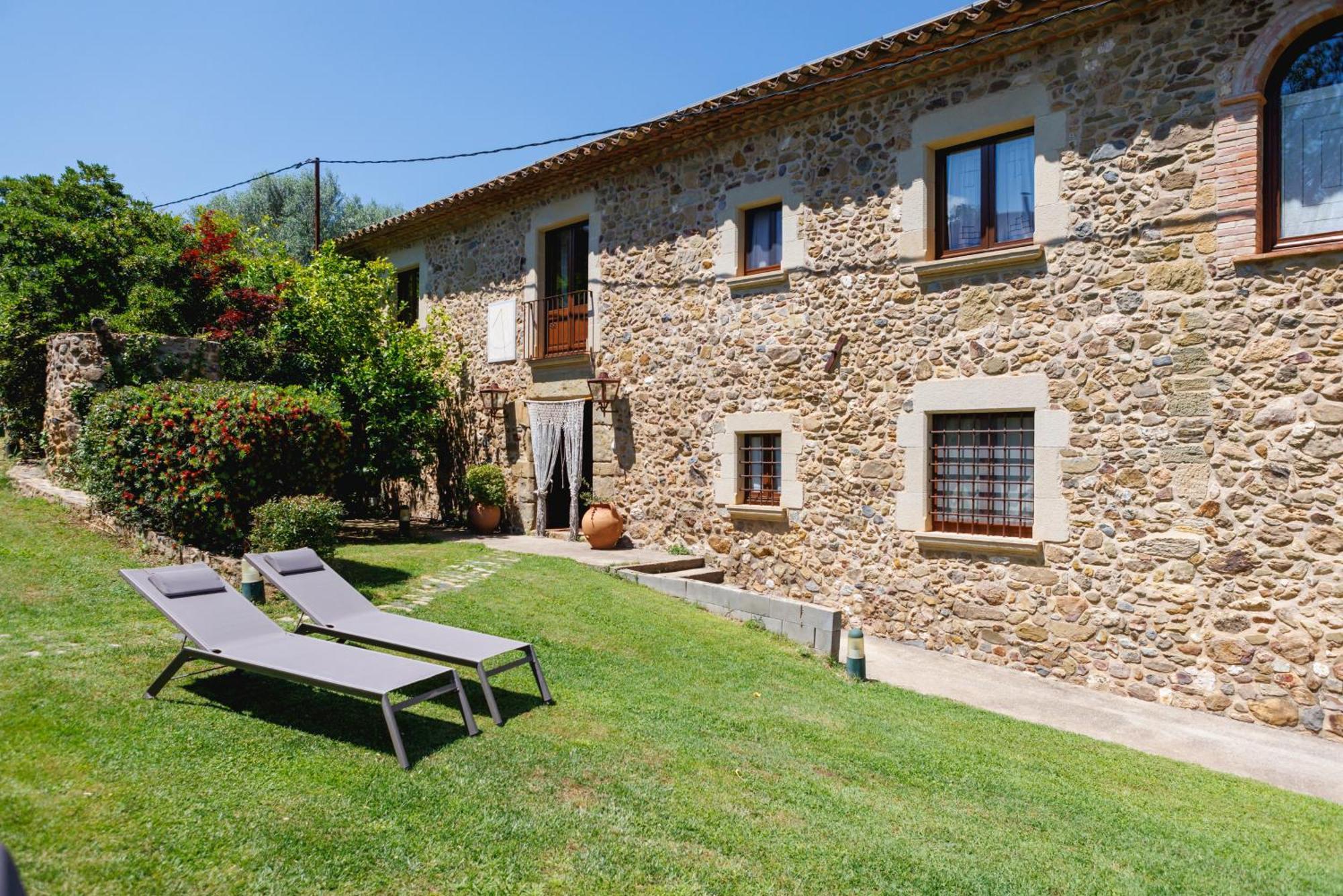 Turisme Rural - Mas Vila - Monells La Bisbal d'Emporda Dış mekan fotoğraf