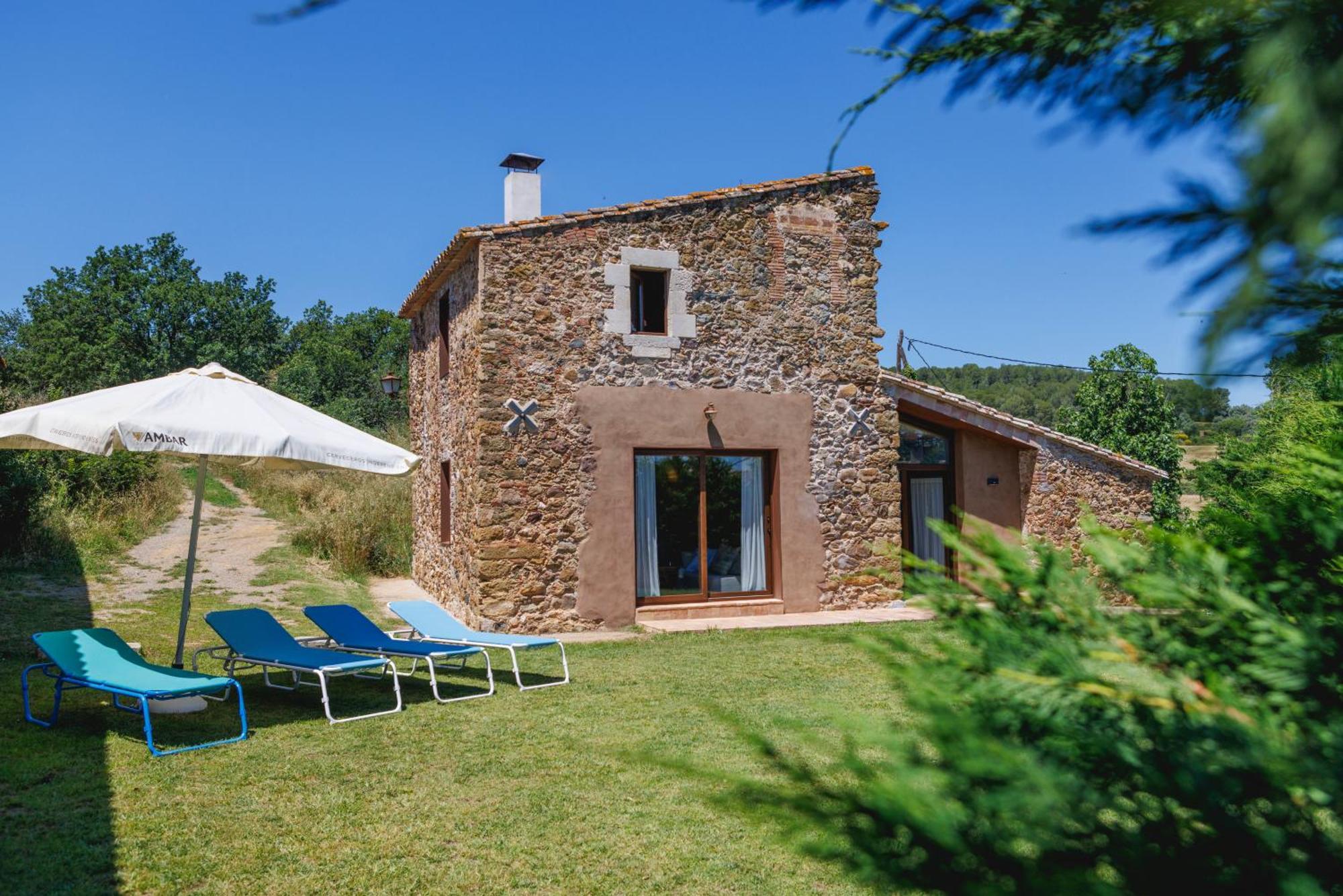 Turisme Rural - Mas Vila - Monells La Bisbal d'Emporda Dış mekan fotoğraf